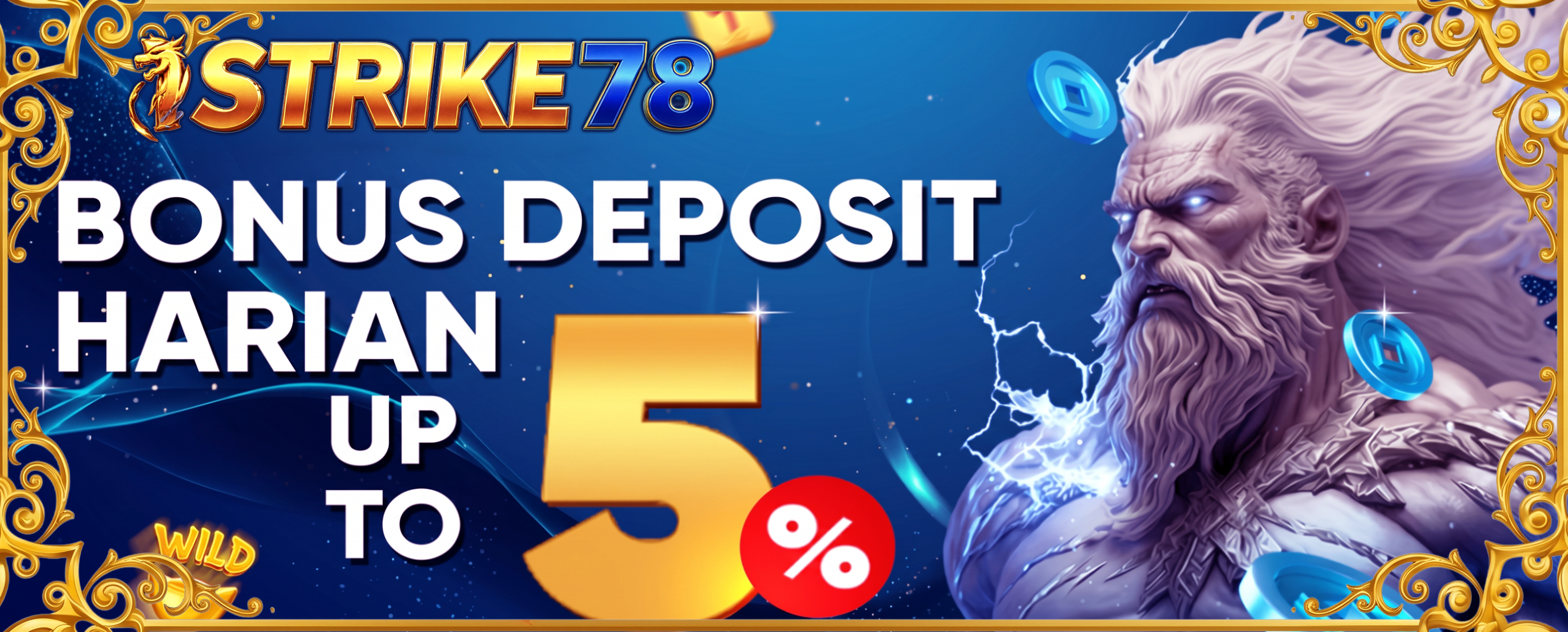 BONUS DEPOSIT HARIAN 5%
